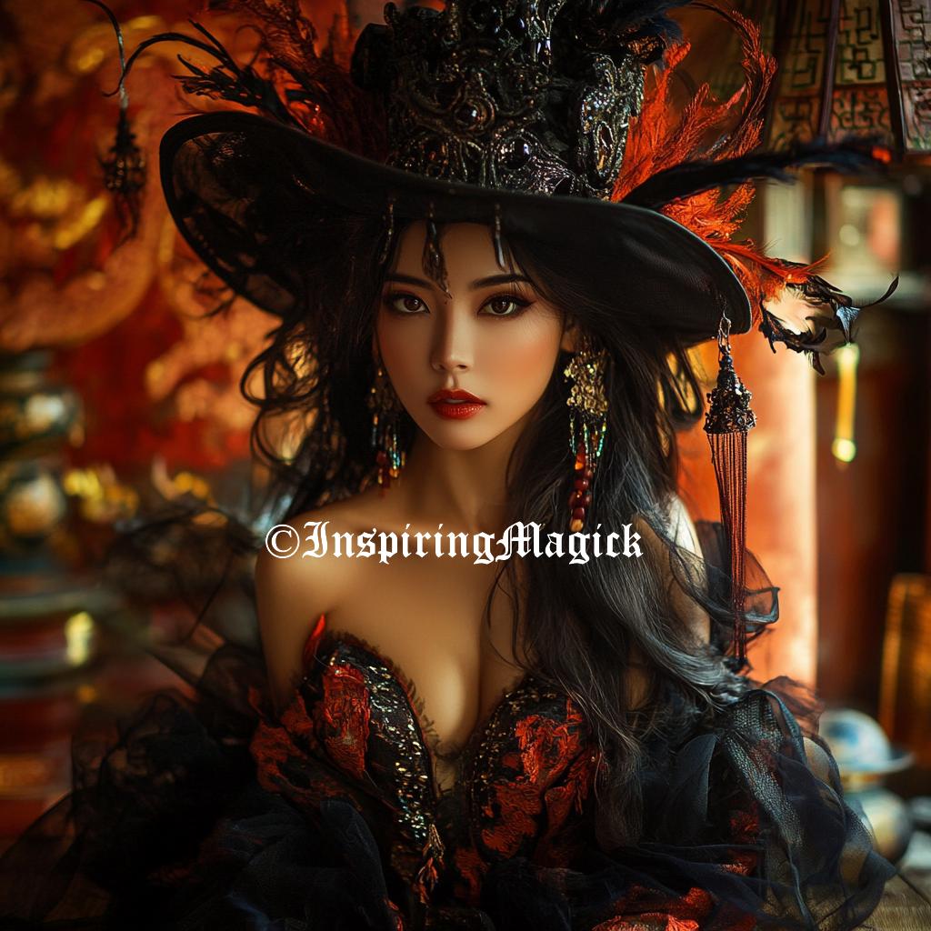 Female Hinnagami Djinn. Spirit Companion. Conjuring. \Remote Binding