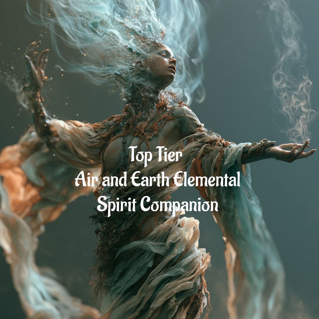 Earth and Air Elemental Spirit Guide Spirit Companion Conjuring Binding