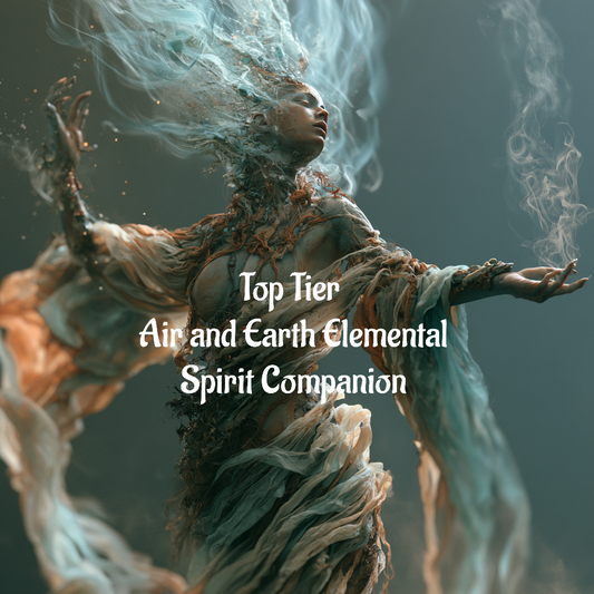 Earth and Air Elemental Spirit Guide Spirit Companion Conjuring Binding