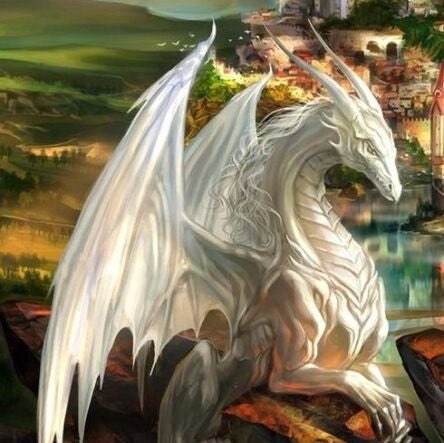 Pearl Dragon Spirit Companion.  Peace. Love. Harmony. Purity. Custom Conjuring Remote Binding