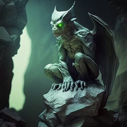 Gargoyle Spirit Guide Companion. Conjuring. Remote Binding.