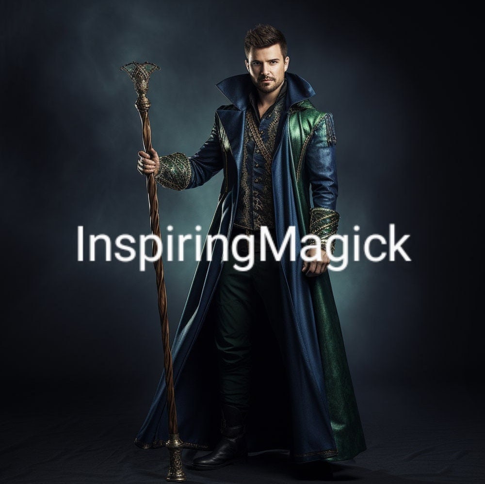 Green Mage Spirit Guide And Companion. Conjuring Binding. Healing. Love. Nature.