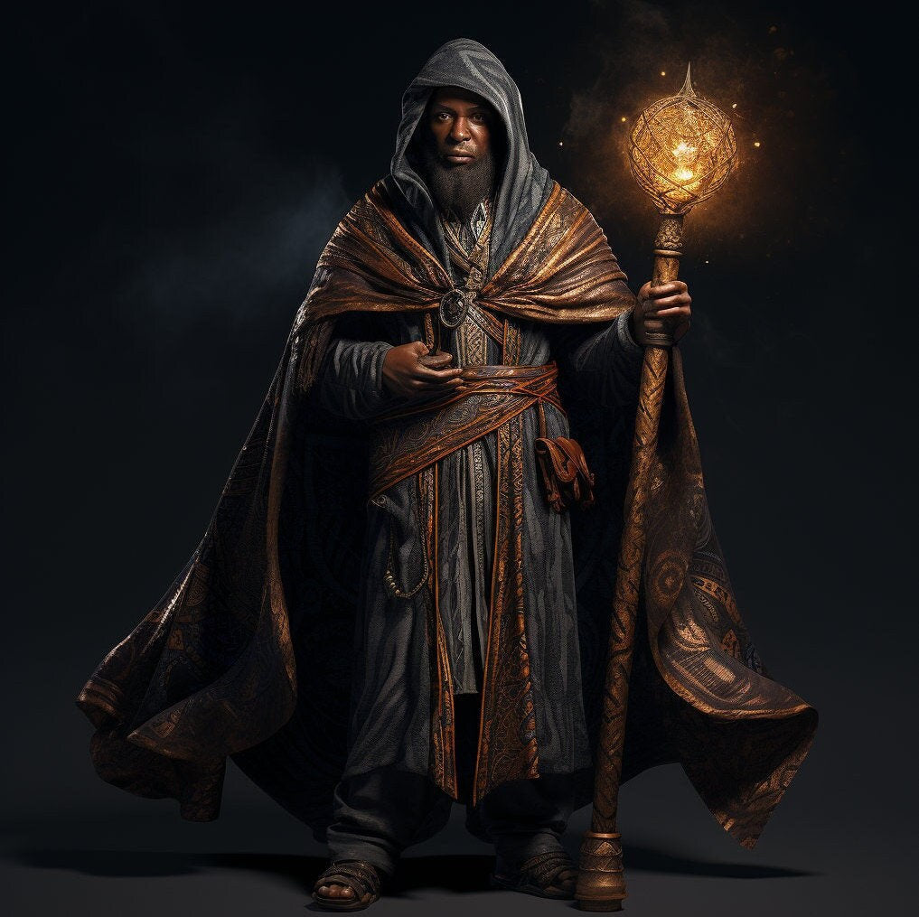 Powerful Medieval Wizard Spirit Guide Spirit Companion Conjuring Remote Binding Protection Alchemy Magick.