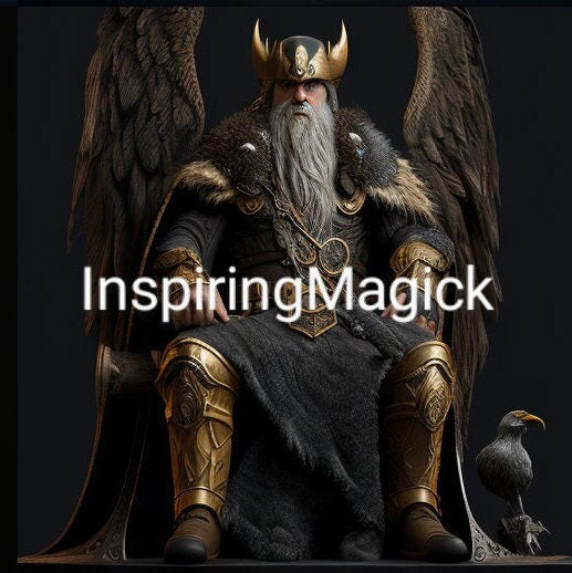Odin Attunement Initiation: Norse God Spirit Guide (PDF Guide)