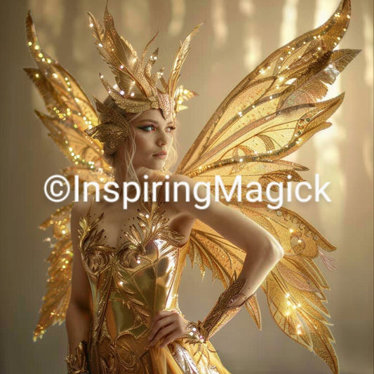 Sun Fairy.  Spirit Companion. Conjuring Distance Binding.