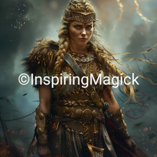Thrud Attunement: Norse Goddess of War and Protection (Digital Download)