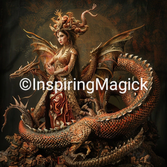 Tiamat Attunement: Mesopotamian Goddess of Sea, Chaos, Magic (PDF Guide)