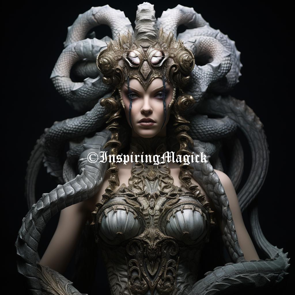 Rare Dark Arts Female Serpent Queen. Conjuring. Remote Binding