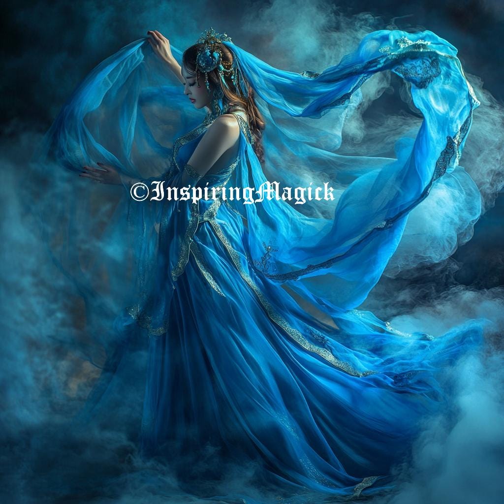 Asian Djinn Spirit Companion. Unique Spirit. Conjuring. Remote Binding.