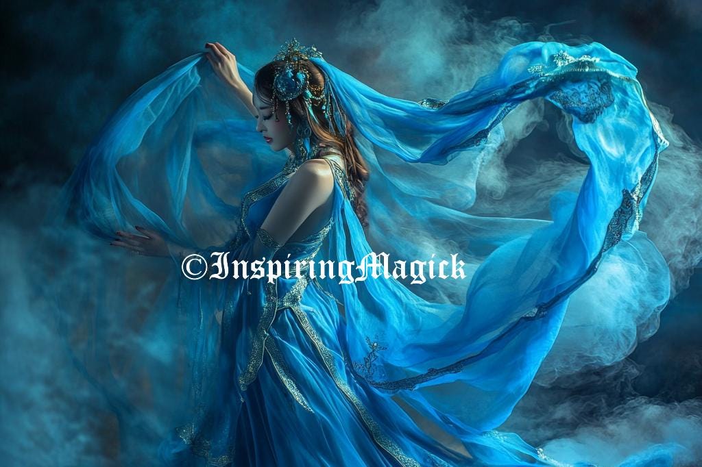 Asian Djinn Spirit Companion. Unique Spirit. Conjuring. Remote Binding.