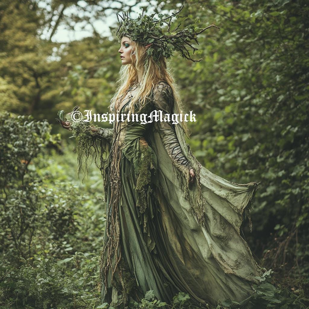 Dryad Spirit Companion. Conjuring. Remote Binding