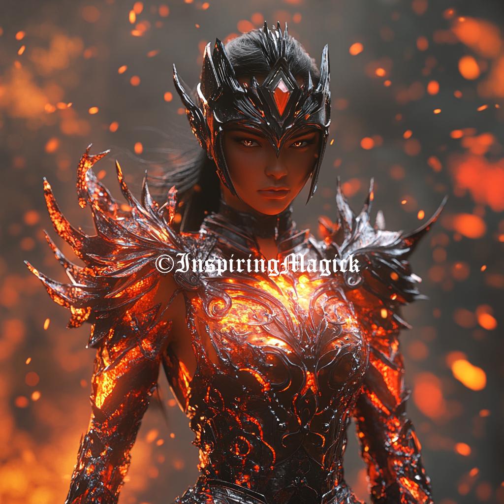 Female Astral Warrior Spirit Guide. Conjuring Remote Binding.