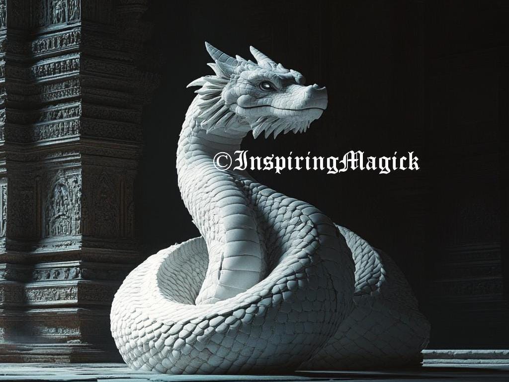 Dark Arts Dragolisk. Spirit Guide, Spirit Companion. Conjuring Binding.