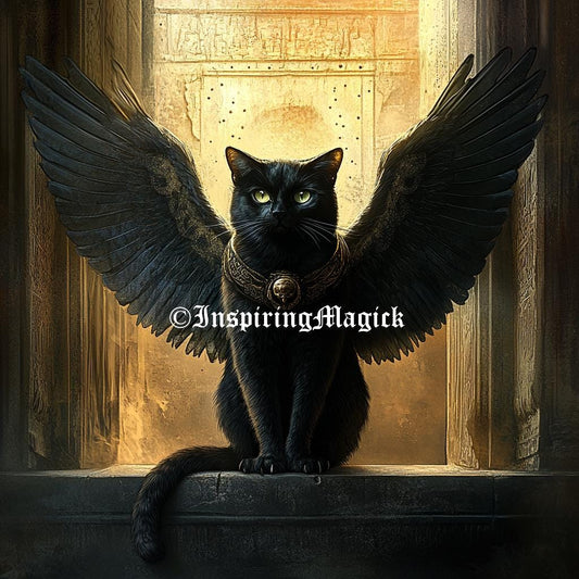 Ancient Owlca Cat Owl Hybrid Spirit Guide. Conjuring Remote Binding