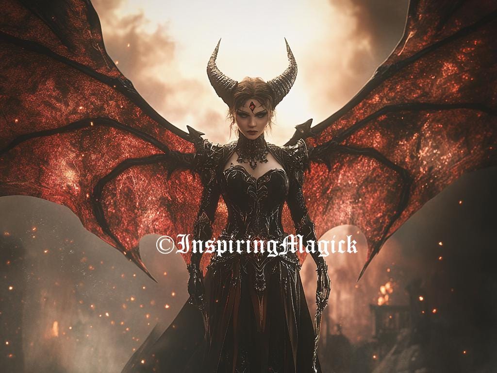 Dark Arts Demon Queen Spirit Guide Companion Conjuring Remote Binding