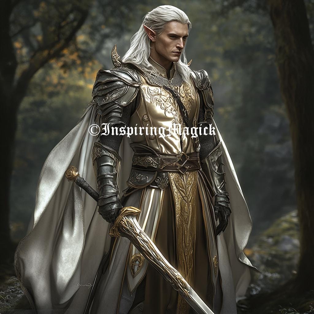 High Elf Spirit Companion Spirit Guide Custom Conjuring  Remote Binding