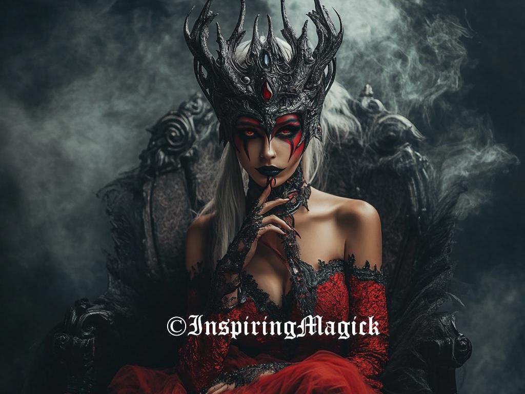 Rare Dark Arts Demoness Spirit Companion Conjuring