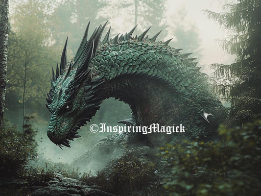 Aquavine Dragon Spirit Companion Spirit Guide Conjuring Binding