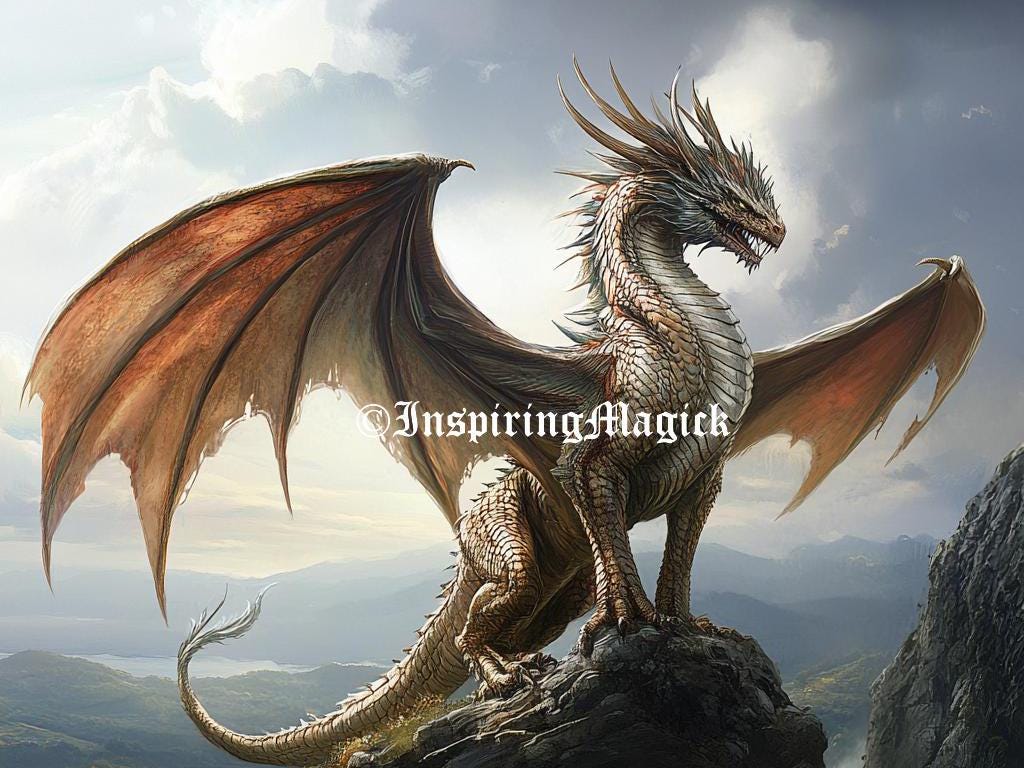 Ironvein Dragon Spirit Companion Spirit Guide Conjuring Binding