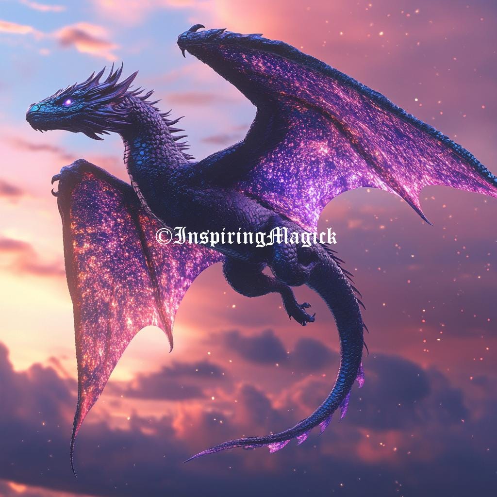 Ashplume Dragon Spirit Companion Spirit Guide Conjuring Binding