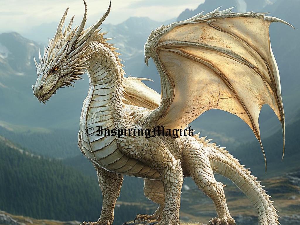 Crystal Frost Dragon Spirit Companion Spirit Guide Conjuring Binding Attunement