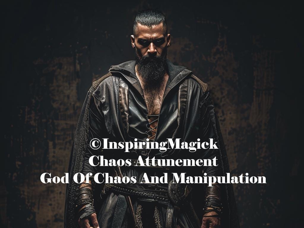 Chaos Attunement. Greek God Of Manipulation