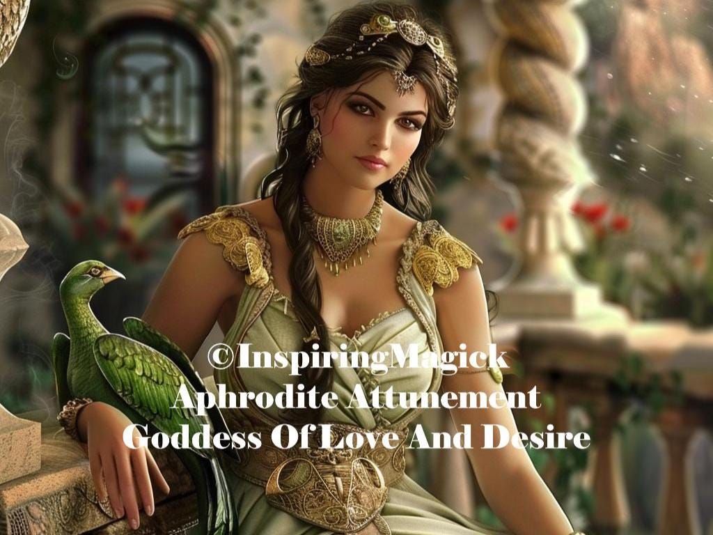 Aphrodite Attunement. Initiation. Goddess Of Love And Desire