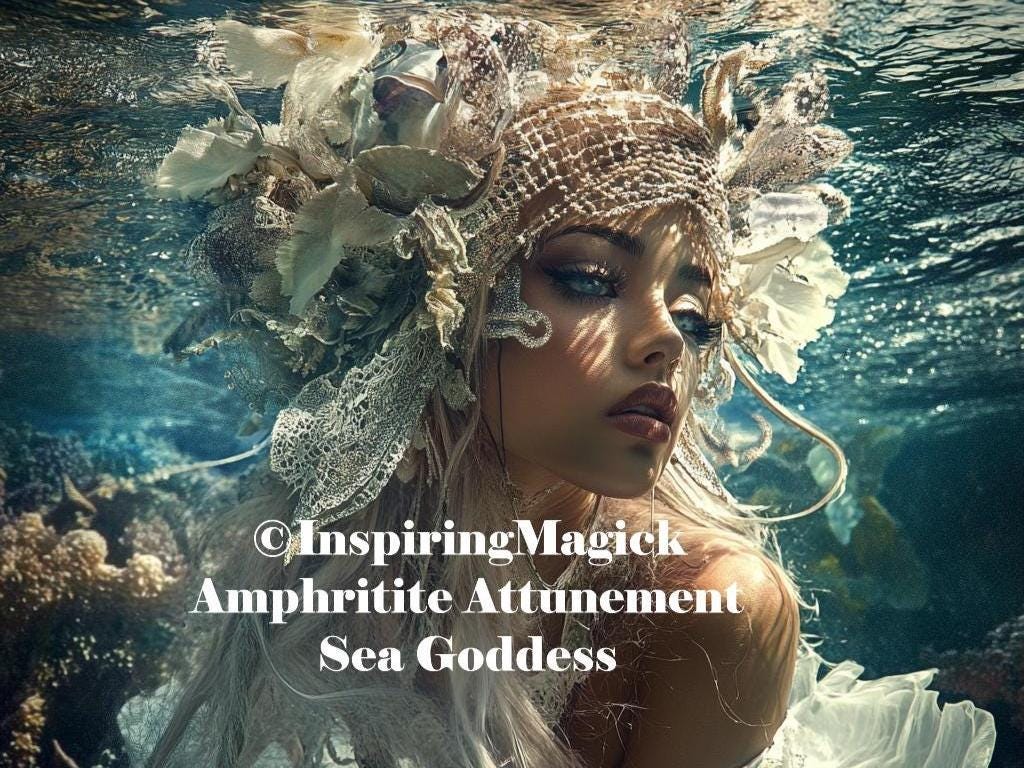 Amphritite Attunement Greek Goddess Of The Sea And Calmness