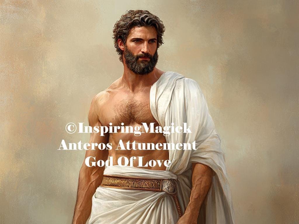 Anteros Attunement Greek God Of Love And Devotion