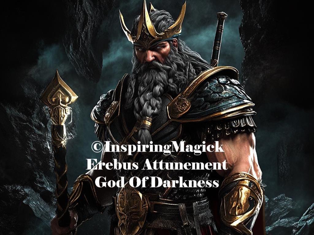 Erebus Attunement Greek God Of Darkness Mystery And Hidden Power