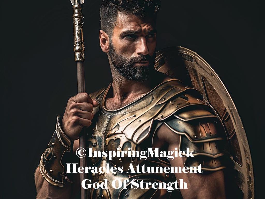 Heracles Attunement Greek God of Strength Courage and Adventure