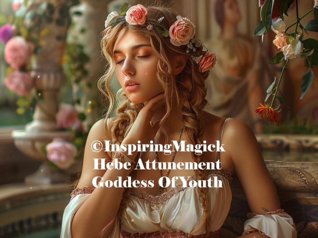 Hebe Attunement. Greek Goddess Of Youth