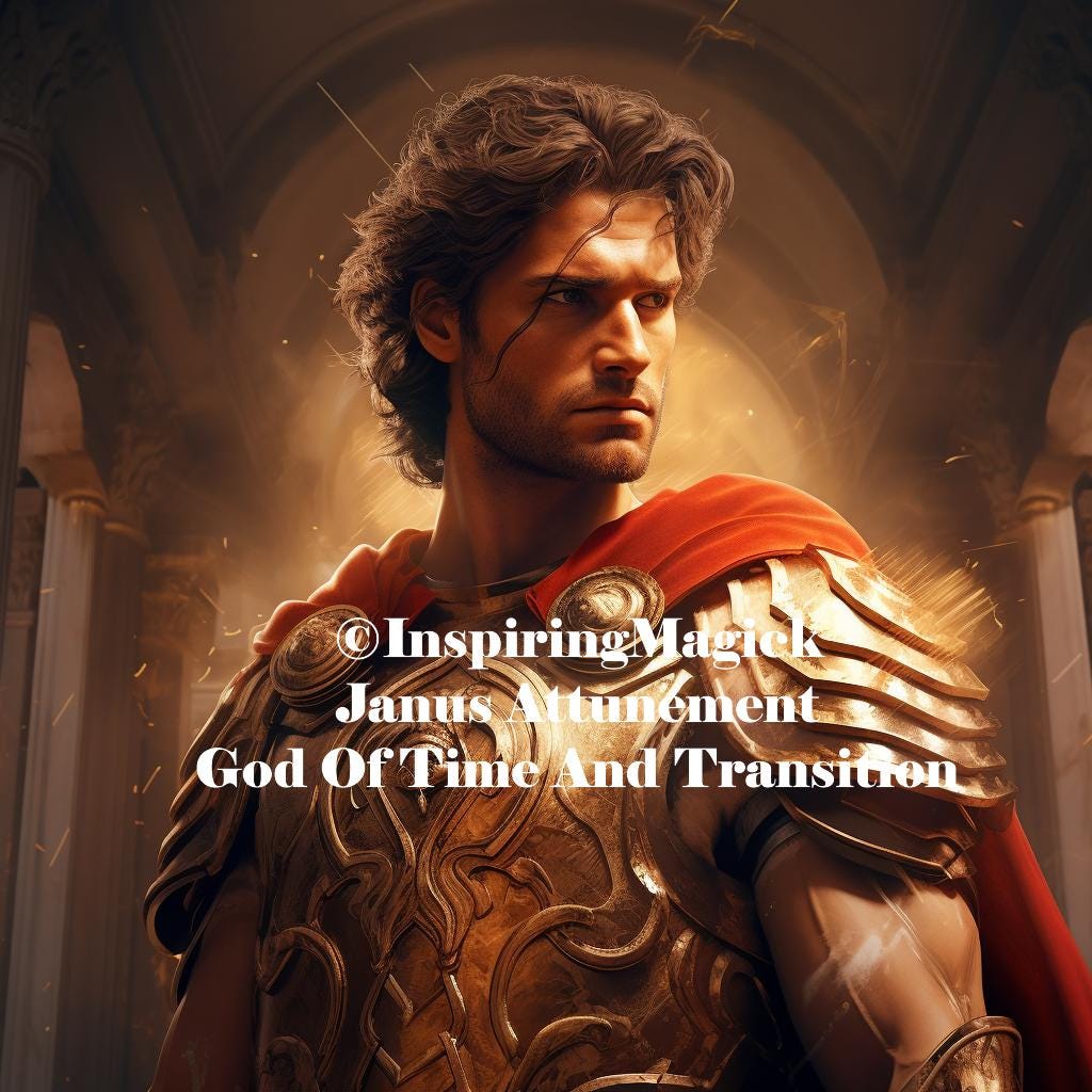 Janus Attunemen Roman God Of Time And Transition