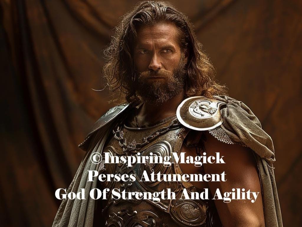 Perses Attunement Initiation Greek God Of Destruction Strength And Agility