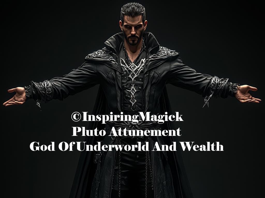 Pluto Attunement The God Of The Underworld And Wealth