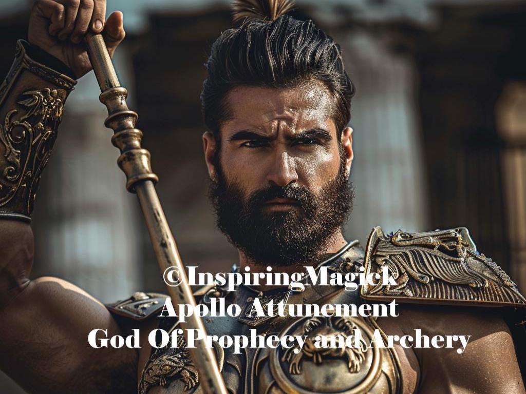 Apollo Attunement. Greek God Of Truth, Prophecy, Divination And Healing