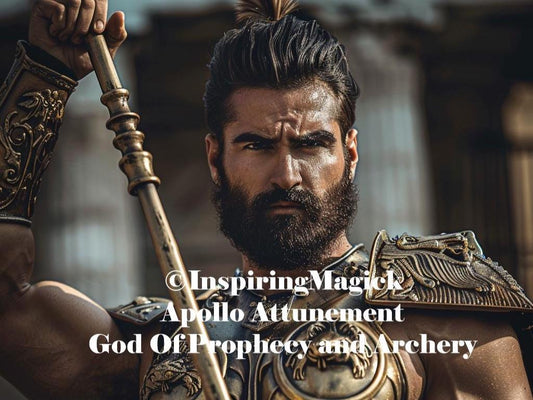 Apollo Attunement. Greek God Of Truth, Prophecy, Divination And Healing
