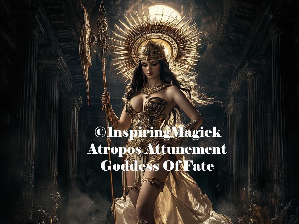 Atropos Attunement Greek Goddess Of Fate