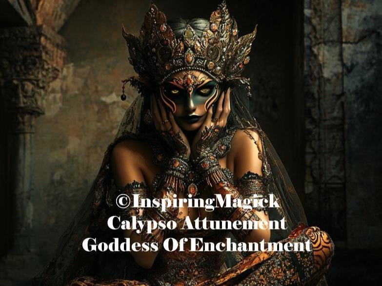 Calypso Attunement Greek Goddess Of Enchantment and Hidden Wisdom