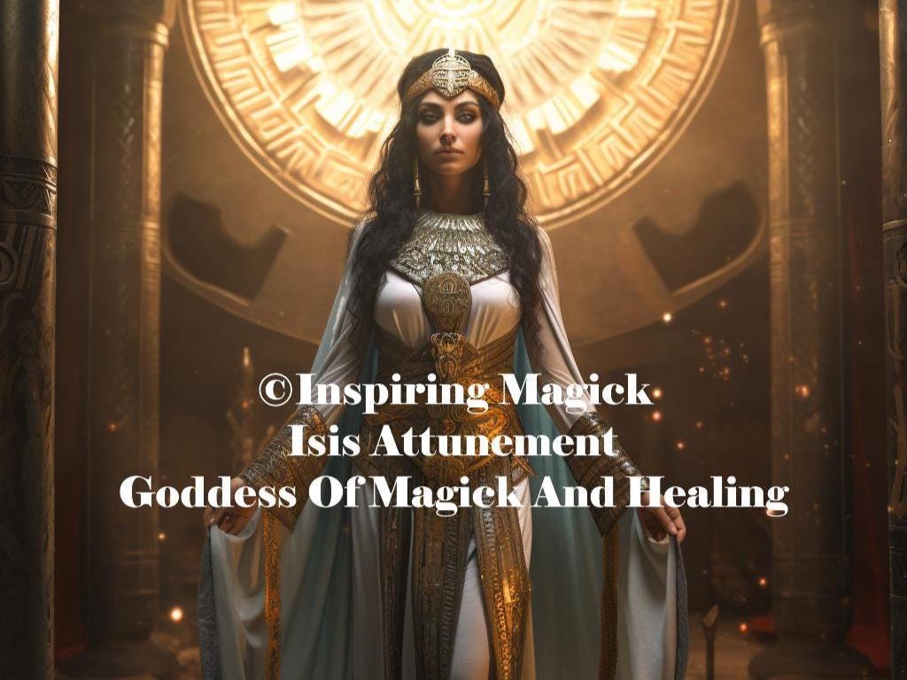 Isis Attunement Egyptian Goddess of Magick And Wellness