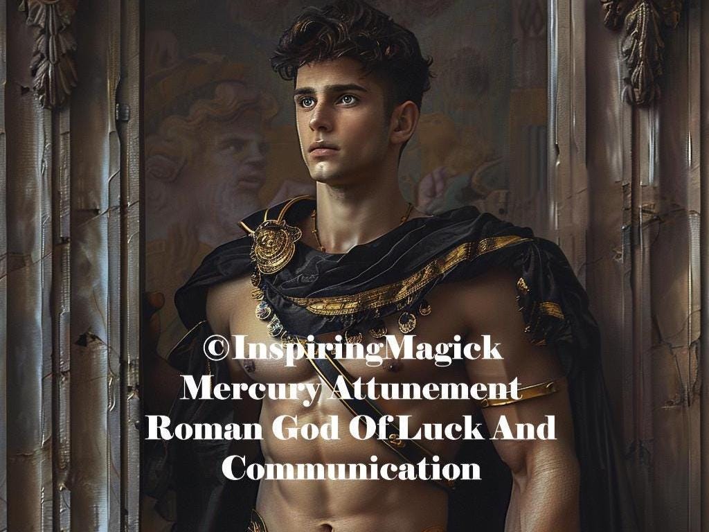 Mercury Attunement Roman God Of Luck And Communication