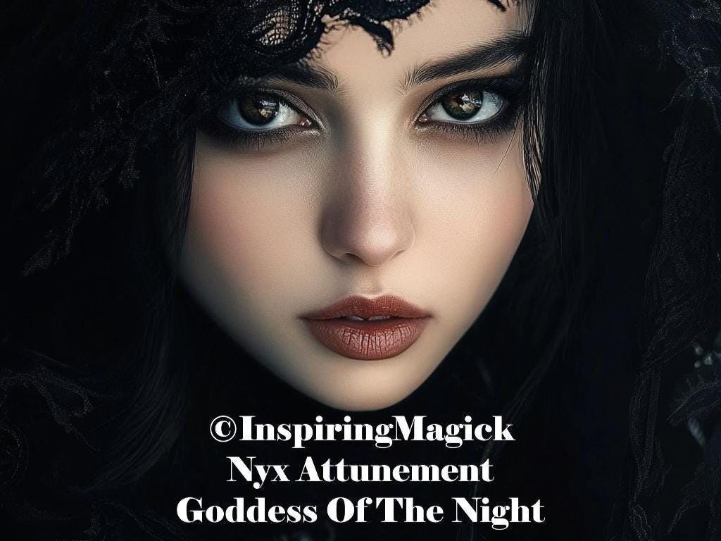 Nyx Attunement Greek Goddess Of The Night