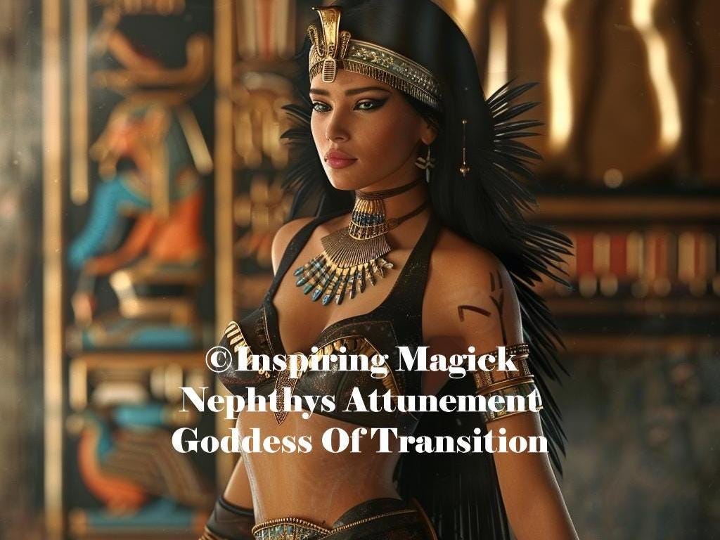 Nephthys Attunement Egyptian Goddess Of Transition