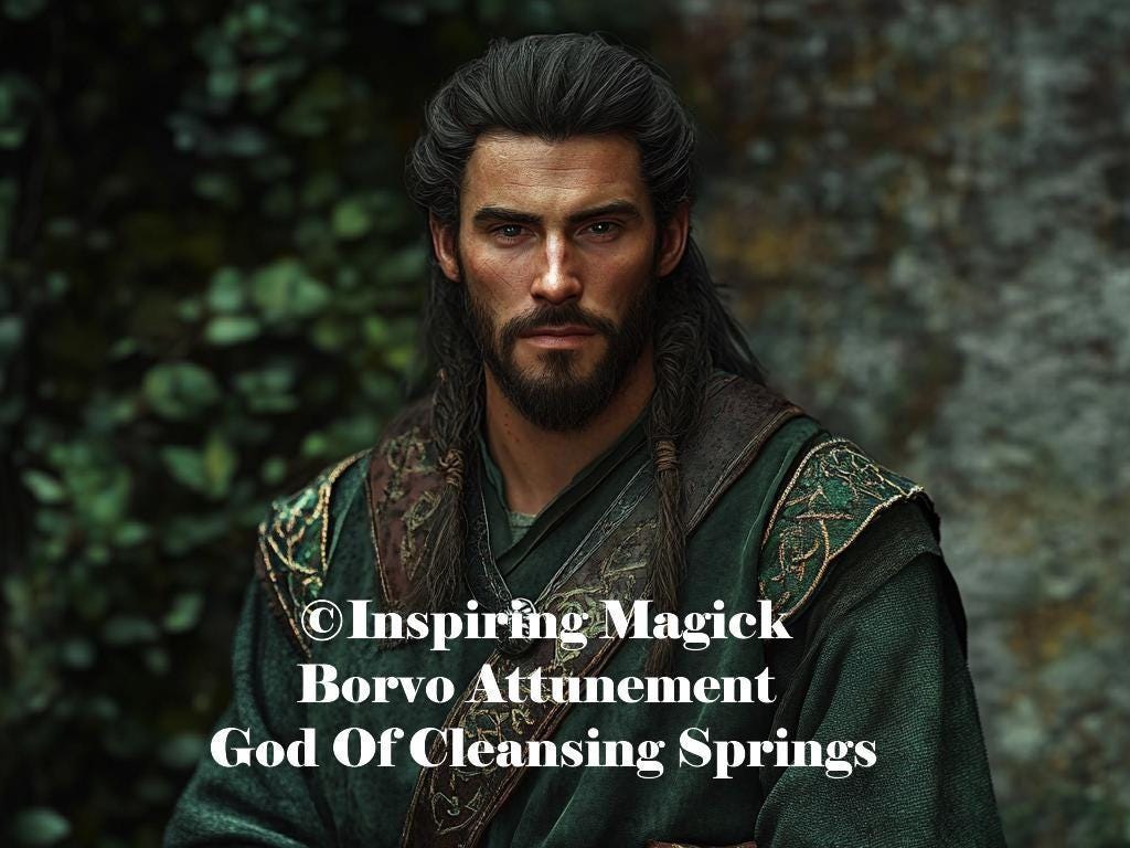 Borvo Attunement Celtic God Of Cleansing Springs and Rebirth