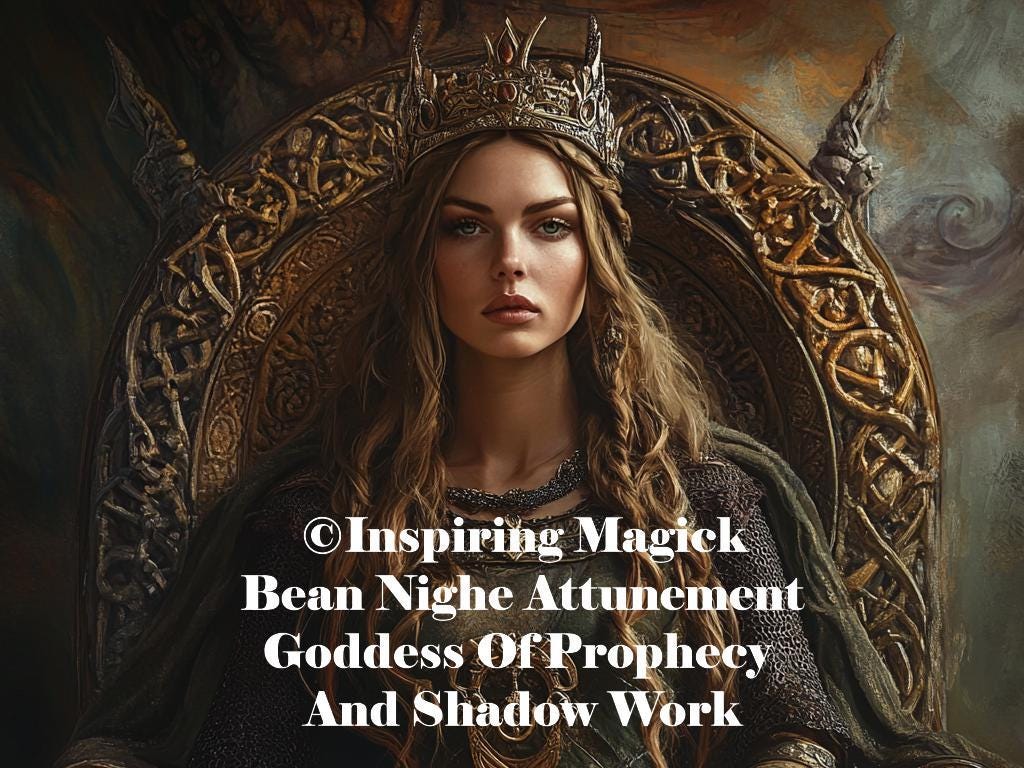 Bean Nighe Attunement Celtic Goddess of Prophecy and Shadow Work