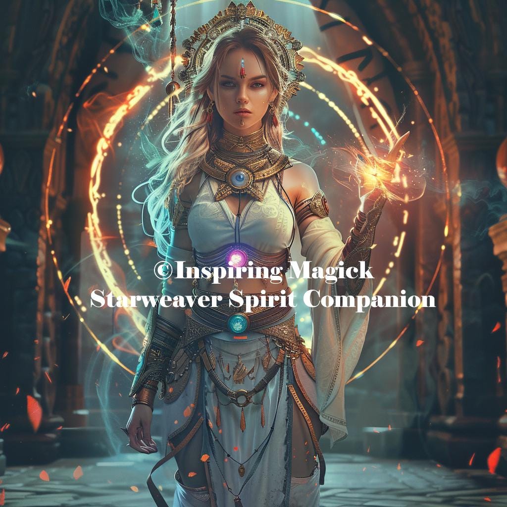 Starweaver Spirit Companion Weaver Of Clarity And Soul Path