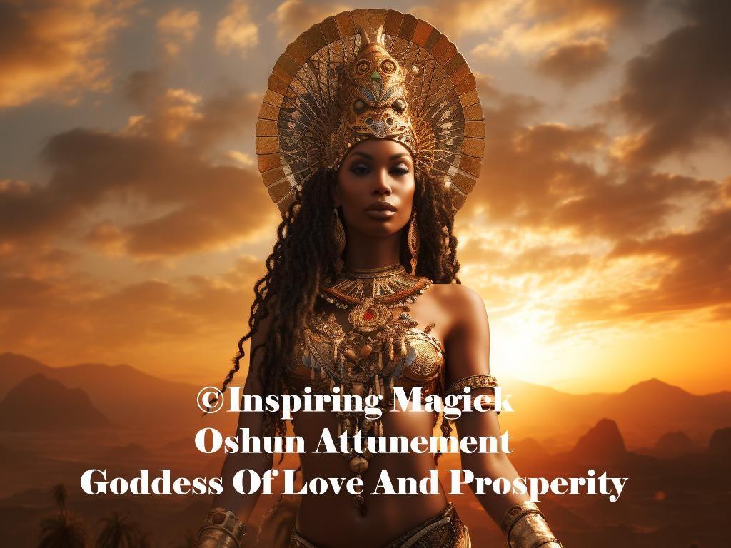 Oshun Attunement The Orisha Of Love And Prosperity