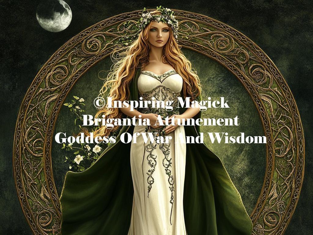 Brigantia Attunement Celtic Goddess Of Wisdom