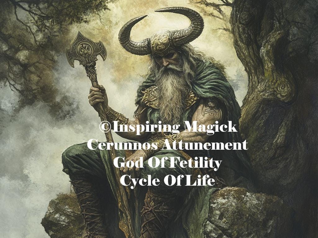 Cerunnos Attunement Celtic God Of Fertility And Abundance