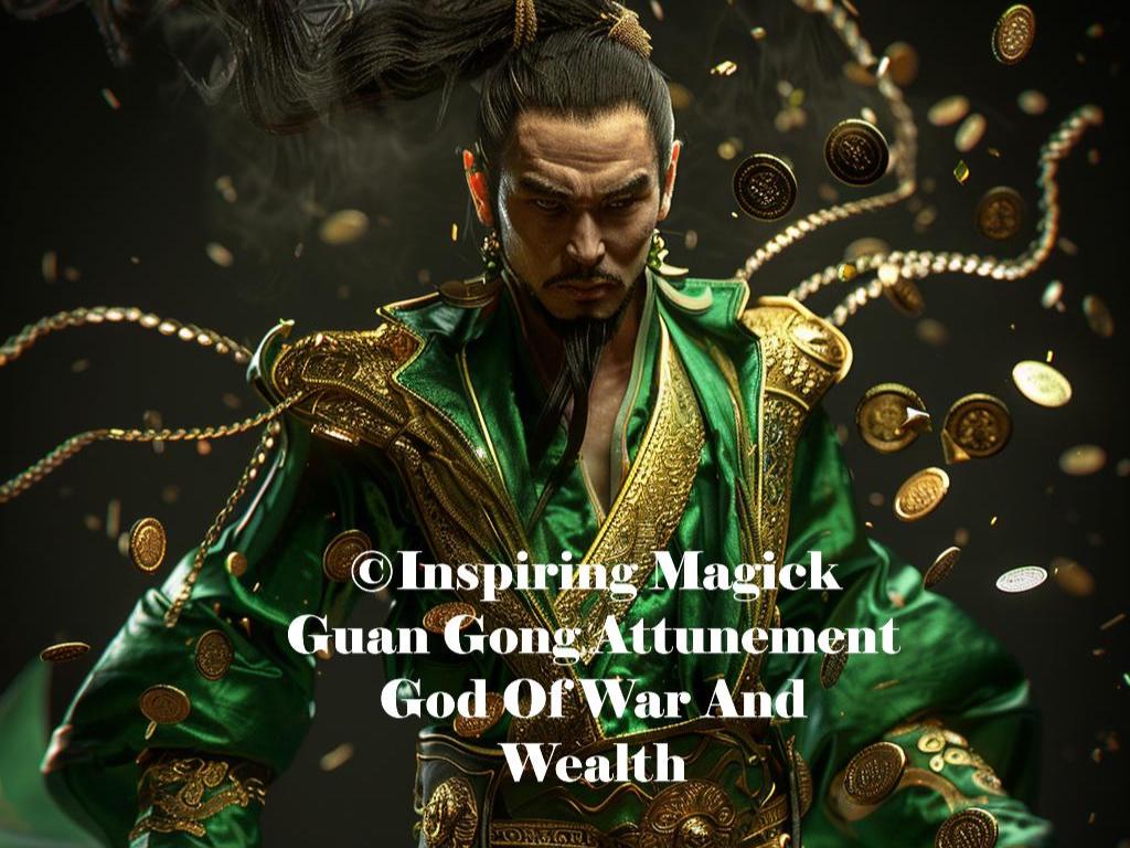 Guan Gong Attunement Chinese God of War Wealth
